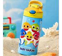 Acier inoxydable 16oz/500ml étanche avec couvercle et paille rétractable Animal,Cartoon,LettresAcier inoxydable