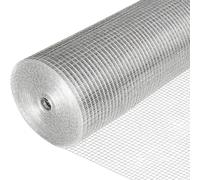 Acier Inoxydable 304 Grillage Métallique, 12 MM Trou Jardin Maille Métallique, Métallique Clôture pour clôture de jardin, poulailler, enclos, clôture temporaire(1mx3m(39inx9.8ft))