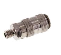 Acier inoxydable 316L DN 2.7 (Micro) Air Coupling Socket M5 Male