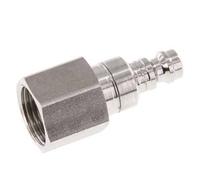 Acier inoxydable 316L DN 5 Air Coupling Plug G 3/8 inch Female Double Shut-Off