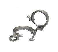 Acier inoxydable à dégagement rapide 2 "2,5" 3 "3. Tuyau de descente d'échappement pince à bande en V pinces à bande en V clip en V 1,5 pouces(1.75 inch)