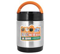 Acier inoxydable à trois couches Conteneur pour la chaleur Contrôle de la chaleur Boîte à lunch pour les activités de plein air 1800 ml