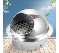 acier inoxydable air évent Grille,évacuation tuyau de cheminée Chapeau pare-pluie,extérieur mur Windshield Chapeau de cheminée,gamme capuchon pluie couvercle,Capuchon de ventilation pour gaine,60-30