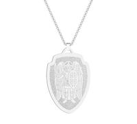 Acier inoxydable Archange Saint Michael pendentif collier breloque médaille bijoux