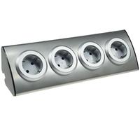 Acier inoxydable bloc à 4 voies