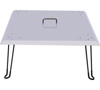 Acier inoxydable Bonfire Distributeur de chaleur Couvercle de foyer Heat Deflector Déflecteur de chaleur pour fosse à feu Couvercle de fosse à feu avec poignée 4 pieds pliables Carré