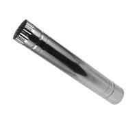 Acier Inoxydable Conduit de Cheminée Chauffage, pour Poêle à Bois | Évacuation des Fumées, Structure Résistante, Adapté aux Cheminées, Poêles à Granulés, Maison, Atelier et Camping