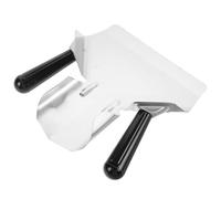 Acier Inoxydable Cuillère à Pop-corn pour Machine à Pop-corn | Pelle Argentée, Prise Confortable et Solide, Outil Pratique Multi-usage Cuisine et Service