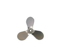 Acier Inoxydable de Laboratoire d'hélice de Trois pales de 1pc Di4 0mm à 120mm, pagaie à Trois Feuilles for Machine de mélangeur mélangeur d'agitateur de Laboratoire (Capacity : 12cm-8mm Push up)