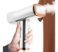 Acier inoxydable Défroisseur vapeur - 6.69 poucesCuiseur vapeur à chauffage rapide ABS | Défroisseur à main 1000W avec réservoir 150ml pour voyage, hôtel, appartement et étudiants