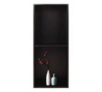 Acier inoxydable - Design étanche à double couche intégré pour le rangement de la salle de bain et la décoration murale, parfait pour la rénovation de la maison et les intérieurs modernes