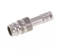 Acier inoxydable DN 10 Coupleur d'air Bouchon 9 mm Pilier de tuyau