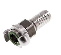 Acier inoxydable DN 18 DIN 3238 Coupleur à griffes 25 mm (1'') Hose Barb