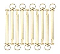 Acier Inoxydable Ensembles Rivets 10 pour Éventail Pliant | Accessoire de Réparation, Installation et Retrait Simples, Moulage Stable, pour Arbre de Fan Pliant, Usage Professionnel