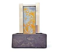 Acier Inoxydable Fontaine D'Intérieur Humidificateur Fontaine Ardoise