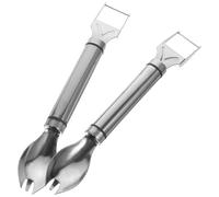 Acier Inoxydable Fourchette Coupe-pastèque 2 Pièces