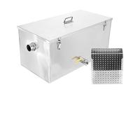 Acier inoxydable graisse intercepteur piège eau huile filtre séparateur cuisine traitement des eaux usées for Restaurant maison