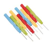 Acier Inoxydable Kit D’aiguilles Creuses 8 Pièces | Tailles Variées, Pointes Lisses et Polies, Extraction Précise des Condensateurs, pour Réparation de Cartes et Portables