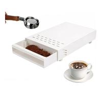 Acier Inoxydable Knock Box Café, Type Tiroir Blanc Bac Marc de Café pour Home Coffee (28 * 18 * 6.3CM)