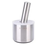 Acier inoxydable Manuel Broyeur D'ail Chopper Trancheuse Outil Sûr Pratique Cuisine Gadget pour Broyage Ail Gingembre Légumes Grains Noix pour Cuisine À La Maison Camping