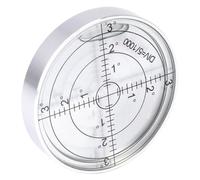 Acier Inoxydable Niveau à Bulle Circulaire, Blanc, Petit Format