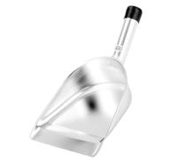 Acier Inoxydable Pelle Multifonction en Alimentaire Cuisine | Pelle à Farine, à Glace Riz, Poignée Confortable, Finition Argenté, Usage Quotidien