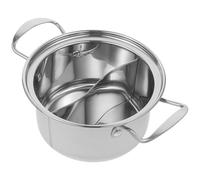Acier Inoxydable Petite Casserole à Soupe, Simple et Pratique | Argenté, Ne Rouille Pas, Facile à Nettoyer, pour Ramen, Nouilles, Lait Chaud