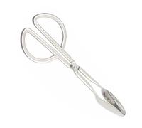 Acier Inoxydable Pince à Salade, et Steak, Forme Ciseaux | Poignée Ergonomique Antidérapante, Ustensile Polyvalent pour Buffet, Restaurant, Traiteur et Service des Aliments