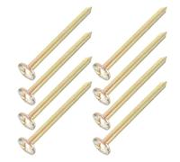 Acier Inoxydable Piquets de Repère D'arpentage 8 Pièces | Marquage Précis et Pose Solide, Usage Extérieur, Portables, pour Chantier, Jardinage et Bornage