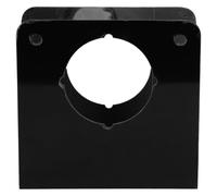 Acier Inoxydable Plaque de Renfort de Serrure de Porte Noir | Protection du Pêne, Installation Facile, Compatibilité, pour Portes Extérieures et Maisons