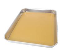Acier Inoxydable Plateau de Dissection pour Biologie, Cire | Trousse à Dissection, Plateaux de Labatoire, Kit Dissection Biologie, Plateau Métallique pour Cours