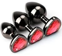 Acier Inoxydable Plug, Portables Anạl Plụgs Anàlé Pour Hommes Sẹx Amàl Pl'ùg Stàrter Kịt Luxe Formation Prolongée À Long Terme Ensemble