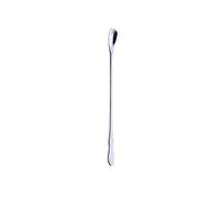 Acier inoxydable Poignée Citrouille Crème glacée Dessert Café Boisson Cuillère à mélanger Argent Manche court Très pratique et populaire Durabilité