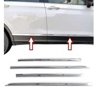 Acier Inoxydable Porte Permettre pour VW Passat B5 1997-2005 Kit 4 Chrome Polie
