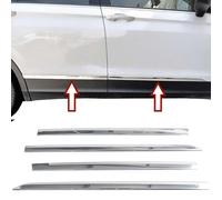 Acier Inoxydable Porte Permettre pour VW Passat B5 1997-2005 Kit 4 Chrome Polie
