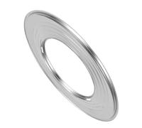 Acier Inoxydable pour Cuiseur Vapeur Panier Vapor, Support Rond | Surface Lisse et Rebord Doux, Base Surélevée, Compatible Multi-casseroles, pour Crabes, Cuisson Domestique ou Hôtel