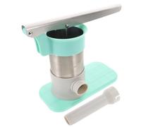 Acier Inoxydable Poussoir à Saucisses Vertical Manuel | Format Compact et Stable sur Table, Outil Pratique pour Volailles, Cours Cuisine et Préparation Familiale