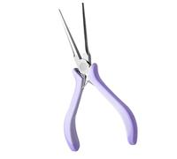 Acier Inoxydable Pratiques De Mise En Œuvre Des Pinces Avec C Incurvé Pour Ongles De Gel Art Sculpting Poignée Confortable Pour Le Salon Use Nrail Extension Pince