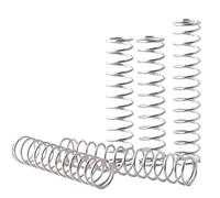 Acier inoxydable Ressorts de compression, 2mm x 20mm x 100mm, 2mm Fil Diamètre, 20mm OD, 100mm Longueur libre, Paquet de 5