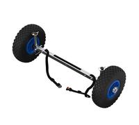 Acier Inoxydable Roues de Transport pour Sup Roues de Stand Up Paddleboard Chariot de Transport UP260, Noir/Bleu