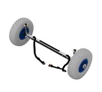 Acier Inoxydable Roues de Transport pour Sup Roues de Stand Up Paddleboard Chariot de Transport UP260, Gris/Bleu