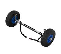 Acier Inoxydable Roues de Transport pour Sup Roues de Stand Up Paddleboard Chariot de Transport UP260, Noir/Bleu