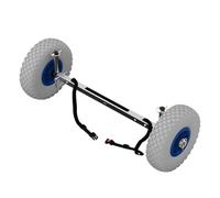 Acier Inoxydable Roues de Transport pour Sup Roues de Stand Up Paddleboard Chariot de Transport UP260, Gris/Bleu