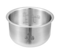 Acier inoxydable sans revêtement doublure de cuisinière à riz IH, compatible avec Tiger JAX-C10C / JAX-A10C / B10C (3L), noyau de pot biliaire intérieur