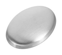 Acier Inoxydable Savonnette Métallique Désodorisant, Portable | Barre Compacte Argentée, pour Lavage des Mains en Voyage Emporter, Compatible Lave-vaisselle