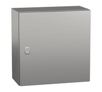 Acier inoxydable SPACIAL S3X 304L, surface Scotch Brite ®, H400 x L 400 x T200 mm. Schneider Electric Contenu: 1 pc(s)
