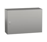 Acier inoxydable SPACIAL S3X 304L, surface Scotch Brite ®, H400 x L 600 x T200 mm. Schneider Electric Contenu: 1 pc(s)