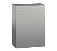 Acier inoxydable SPACIAL S3X 304L, surface Scotch Brite ®, H700 x L 500 x T250 mm. Schneider Electric Contenu: 1 pc(s)