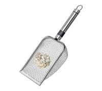 Acier Inoxydable Standard en Acier Inoxydable | Triste pour Le Sable avec Un Crochet Ergonomique pour Suspendre Le Nettoyage de la Maison