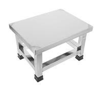 Acier Inoxydable Tabouret Bas Antidérapant pour Salle de Bain | Surface Inoxydable Étanche, Pieds Stables Texturés, Aide L’entrée au Bain, Usage Maison et Entretien